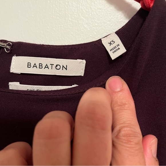 Babaton Aritzia Merlot purple Wade tunic sleeveless tunic - XS Nwot - Picture 7 of 9